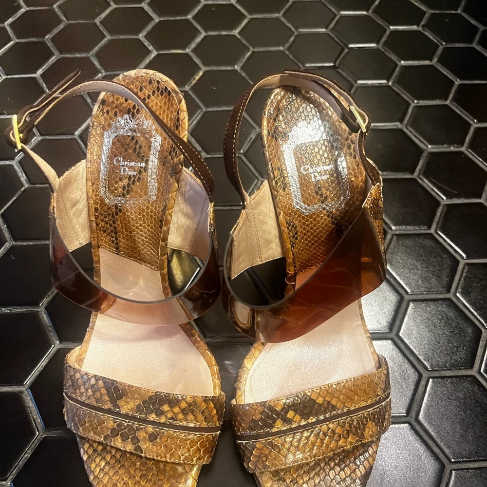 Vintage Dior Snakeskin John Galliano runway collection 2002.